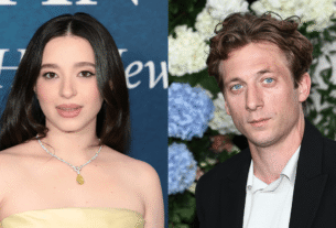 Mikey Madison and Jeremy Allen White