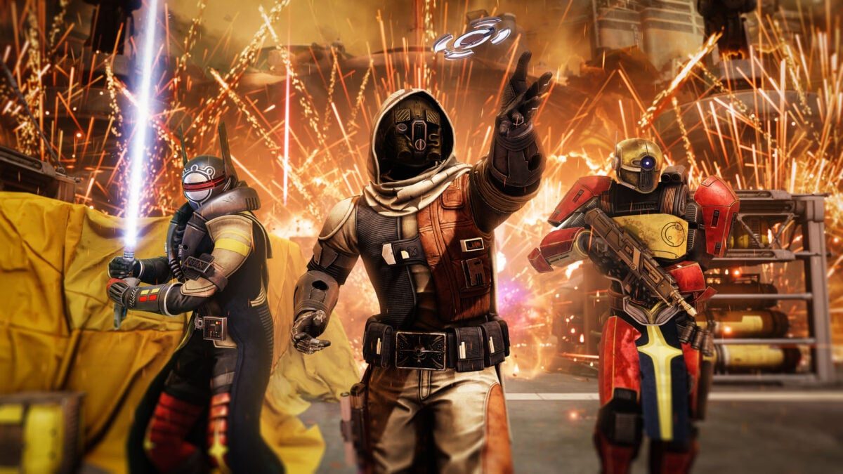 Destiny 2 Guardians celebrate a new expansion.