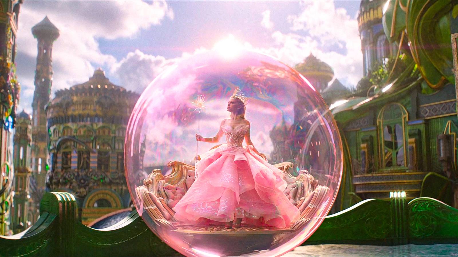Wicked: para o bem - a nova música de Glinda completa a jornada oposta de desafiar a gravidade