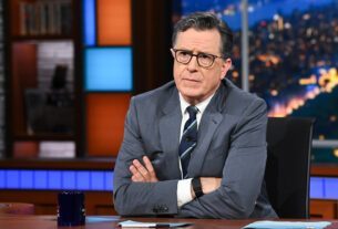tephen Colbert will end his show in May