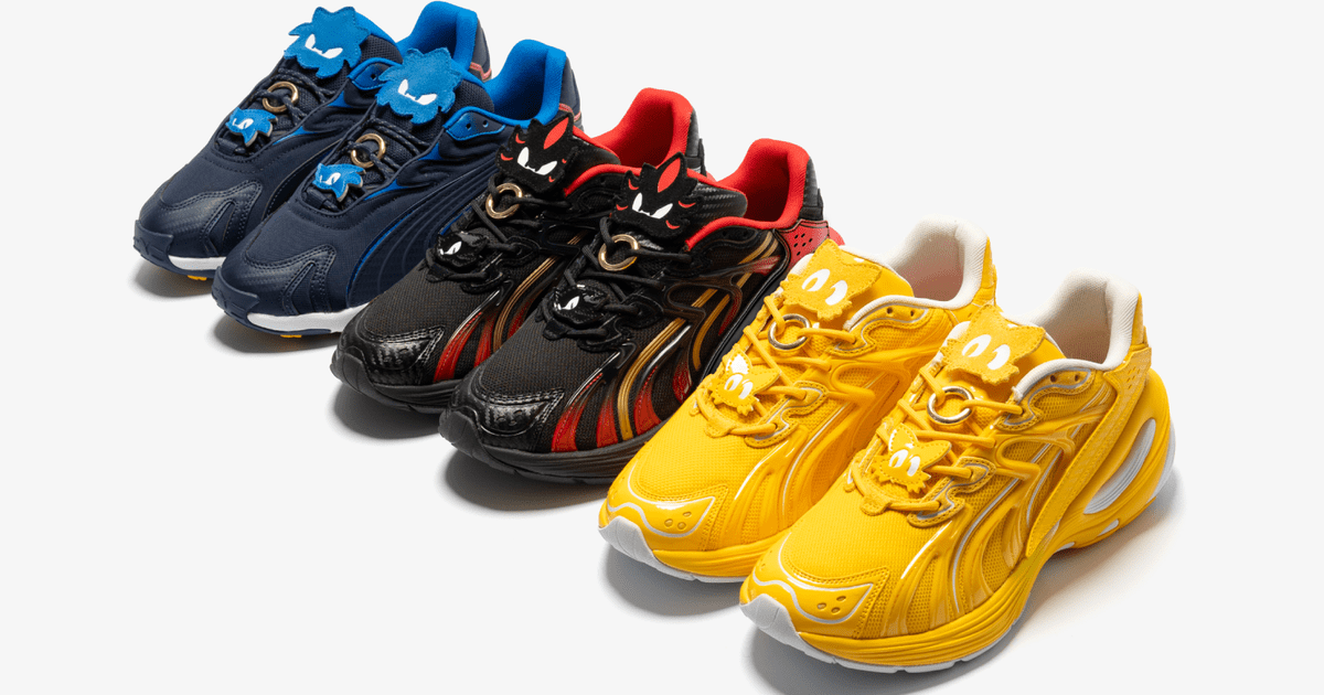 A Sega revela sua colaboração de treinadores de edição limitada com a Puma e eles são muito mais frios do que eu esperava