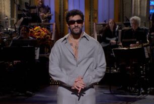 Bad Bunny on the 'Saturday Night Live' season 51 premiere