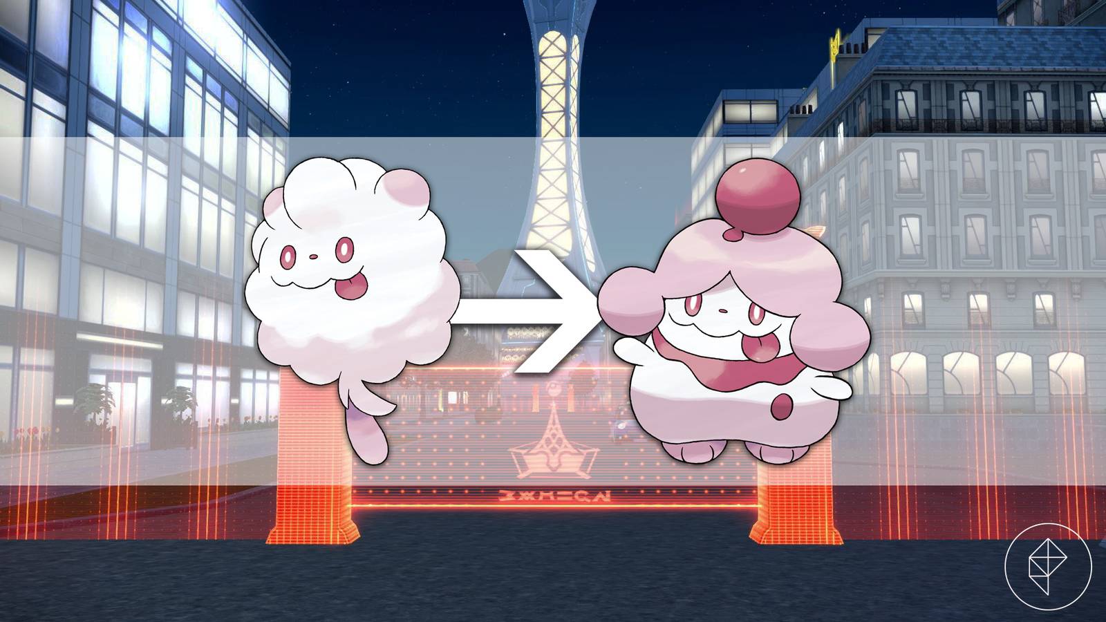 Como evoluir Swirlix em Pokémon Legends: ZA
