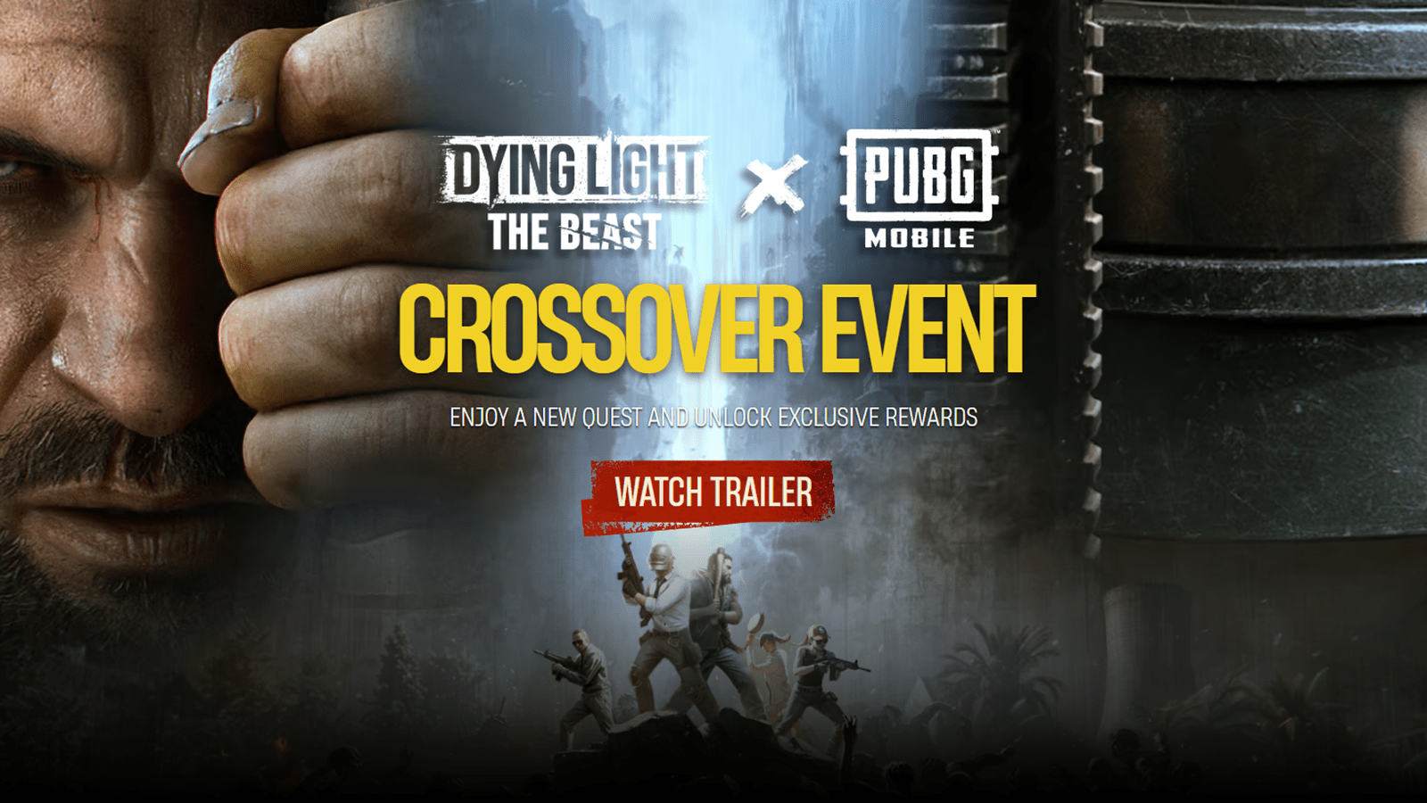 Dying Light: evento de crossover móvel The Beast X PUBG