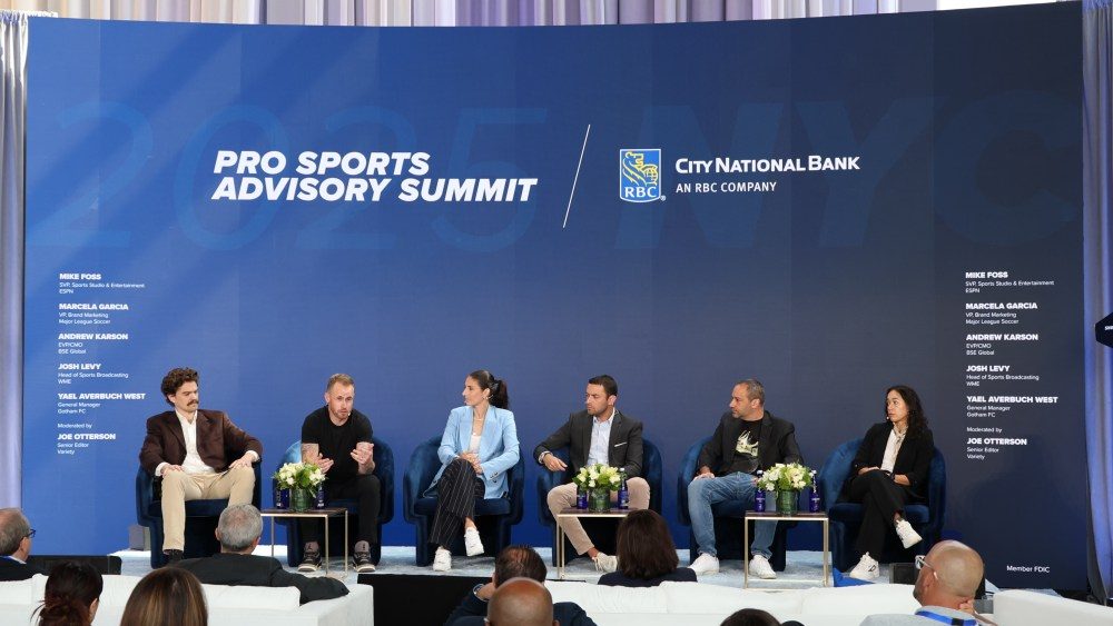 Esportes na mídia na cúpula do National Bank Pro Sports Advisory