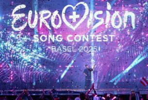 Photo of stage during the Eurovision Song Contest Grand Final