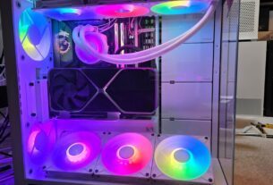 Ferramentas do comércio: eu atualizei meu PC para jogos com um freezer líquido de 420 mm do Ártico 3 AIO e Mount GPU vertical, e agora parece incrível