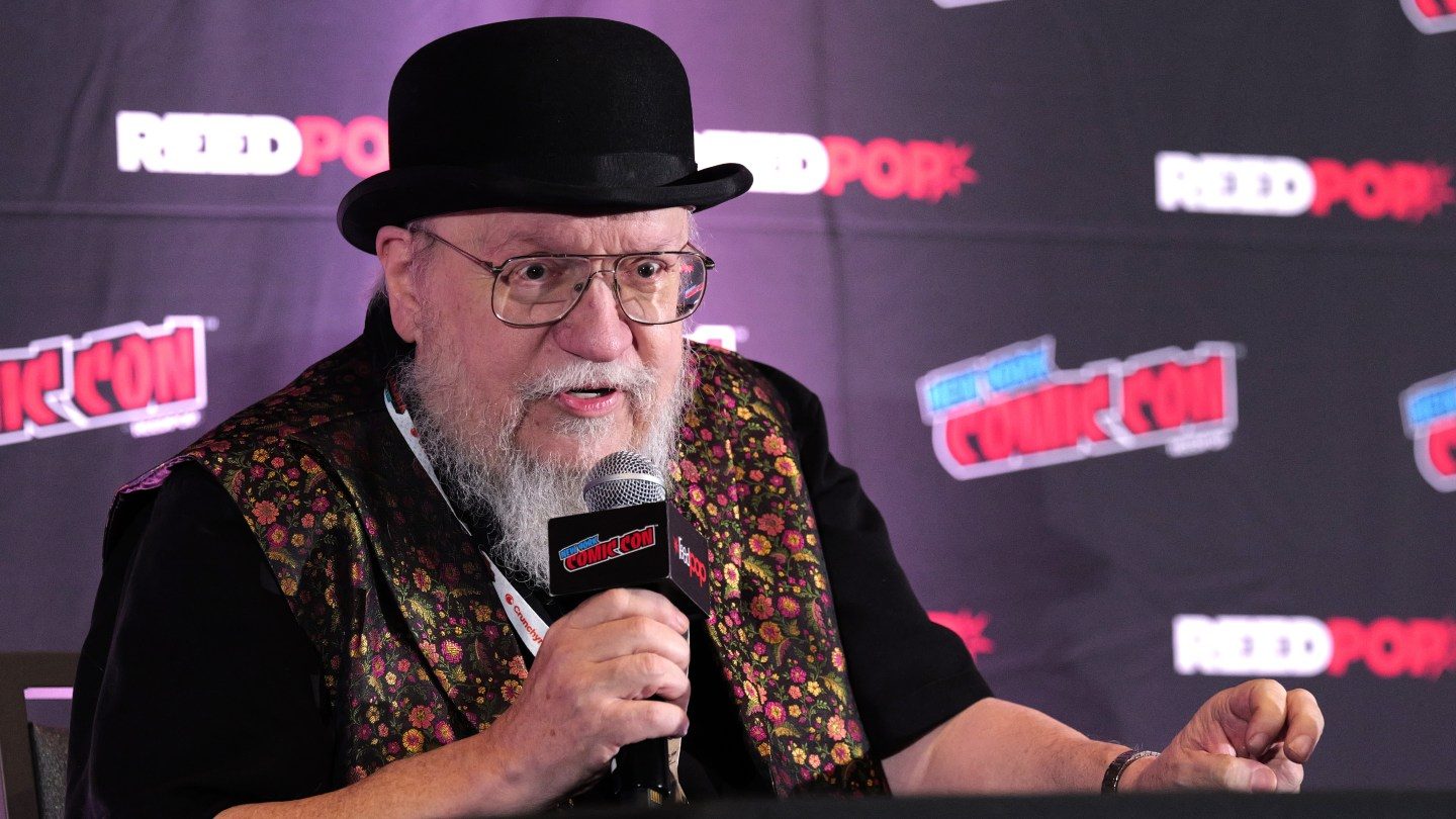 George RR Martin na atualização de Wild Cards, Robert Redford em Dark Winds