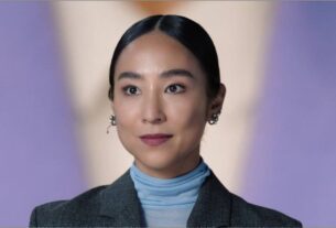 Greta Lee on her final episode of "The Morning Show"