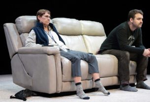 Laurie Metcalf and Micah Stock in Little Bear Ridge Road