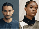 Aneil Karia and Letitia Wright