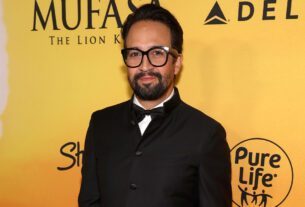 Lin-Manuel Miranda at the 'Mufasa: The Lion King' world premiere.