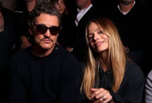 Pedro Pascal, Margot Robbie e Nicole Kidman no desfile da Chanel