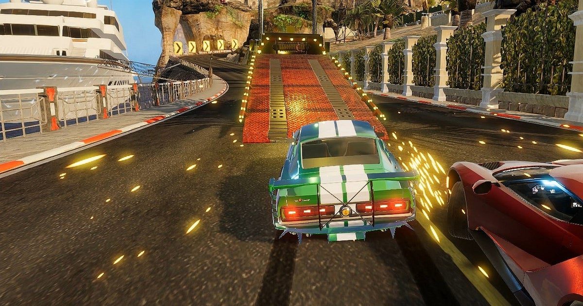 Precisamos de mais jogos de corrida de arcade inúteis como este sucessor espiritual de Cruis'n Blast, Velozes e Furiosos - pura junk food de videogame