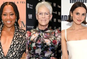 Regina King, Jamie Lee Curtis and Maude Apatow;