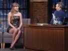 Taylor Swift and Seth Meyers