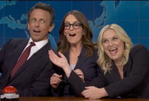 Seth Meyers, Tina Fey and Amy Poehler on 'Saturday Night Live' season 51