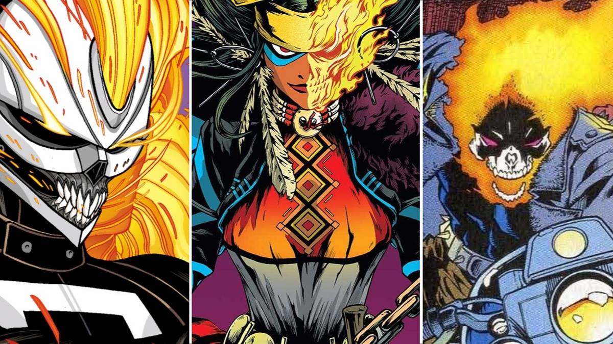 Todas as 40 versões do Ghost Rider, classificadas de mais fracas a mais poderosas