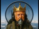 Trump No Kings Fighter Jet