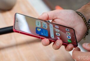 Uma interface do usuário 8.5 vazamentos mostram ícones '3D', mais vibrações de vidro líquido