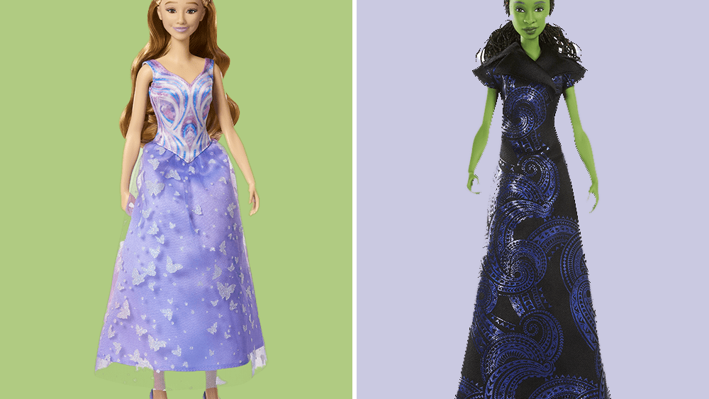 Wicked: Para as boas bonecas Glinda e Elphaba cantando: compre online
