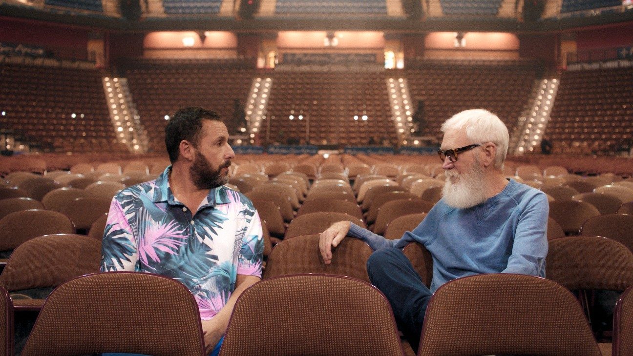 Adam Sandler and David Letterman on Netflix's 'My Next Guest'