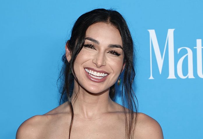 NEW YORK, NEW YORK - JUNE 07: Ashley Iaconetti attends A24's "Materialists" premiere at DGA Theater on June 07, 2025 in New York City. (Photo by Arturo Holmes/Getty Images)