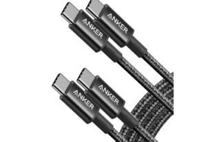 Este cabo USB-C para USB-C de 6 pés cai para US $ 4, agora sendo vendido por 8 vezes mais barato que a opção da Apple