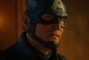 Captain Ameirca appears in a tunnel.