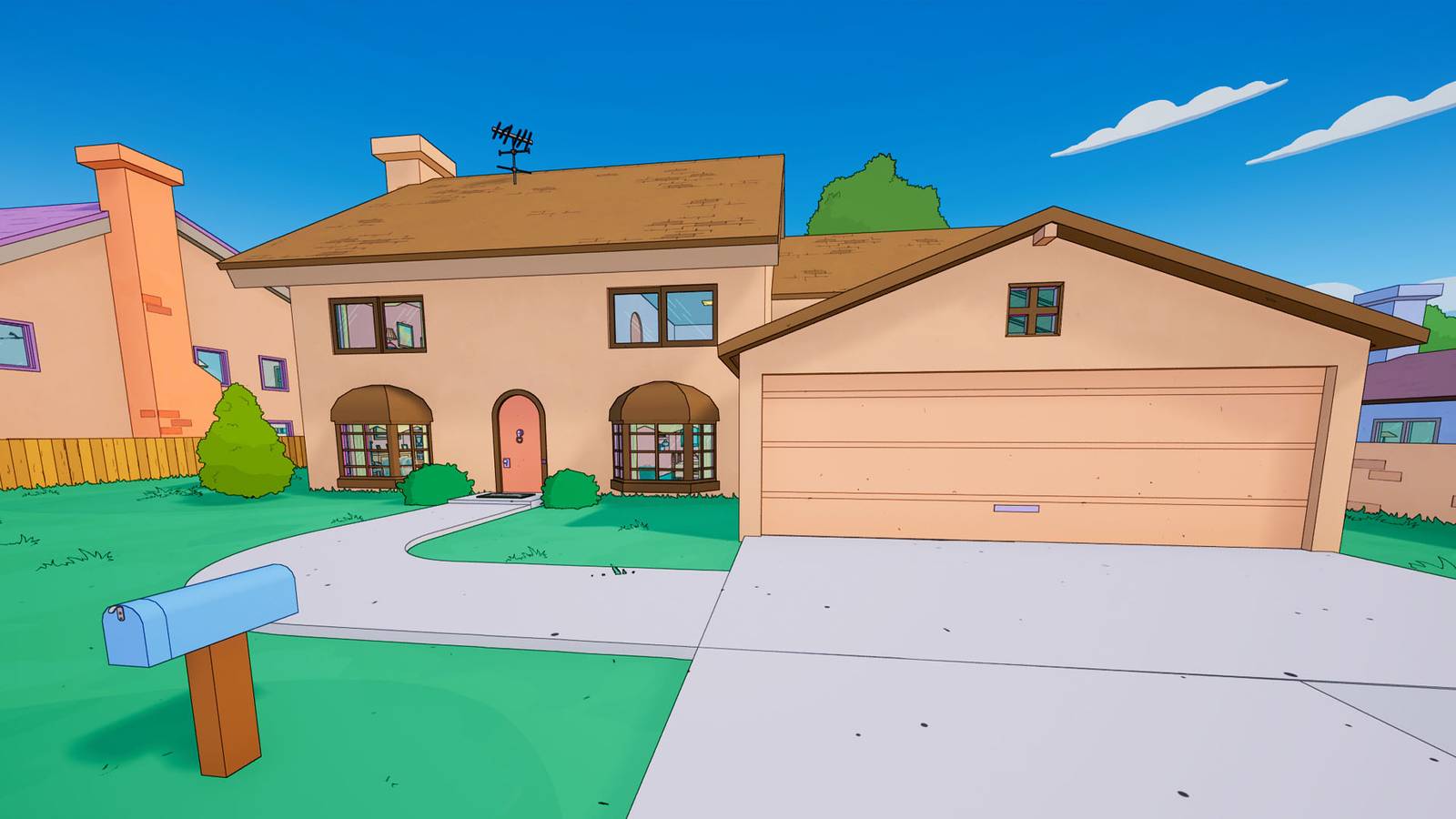 Localização da casa dos Simpsons em Fortnite