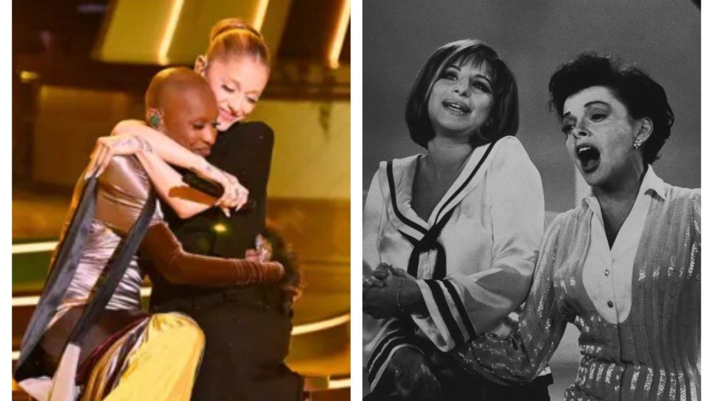 Medley de Ariana Grande e Cynthia Erivo 'Get Happy' saúda Barbra e Judy
