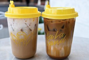 The bright yellow of La La Land’s cups are a siren song to the Instagram-obsessed looking for a pop of color to add to the carousel.