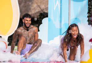 Bryan and Amaya on 'Love Island USA' season 7.