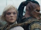 (L-R) Thia (Elle Fanning) and Dek (Dimitrius Schuster-Koloamatangi) in 20th Century Studios' Predator: Badlands