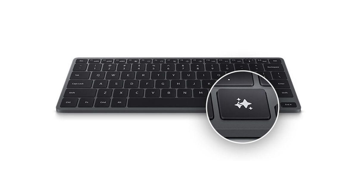 Samsung lança ‘Smart Keyboard’ com chave AI e bateria de célula tipo moeda