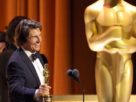 Tom Cruise accepts his honorary Oscar.