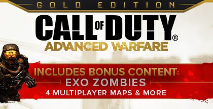 Arte de capa oficial de Call of Duty: Advanced Warfare, da Sledgehammer Games