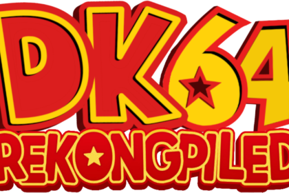 Logotipo do projeto DK64 Rekongpiled, port nativo de Donkey Kong 64