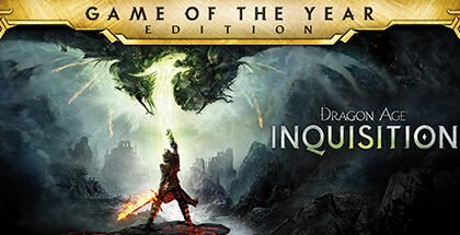 Arte de capa oficial de Dragon Age: Inquisition, da BioWare
