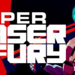 Arte de capa oficial de Super Laser Fury na Steam