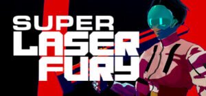 Arte de capa oficial de Super Laser Fury na Steam