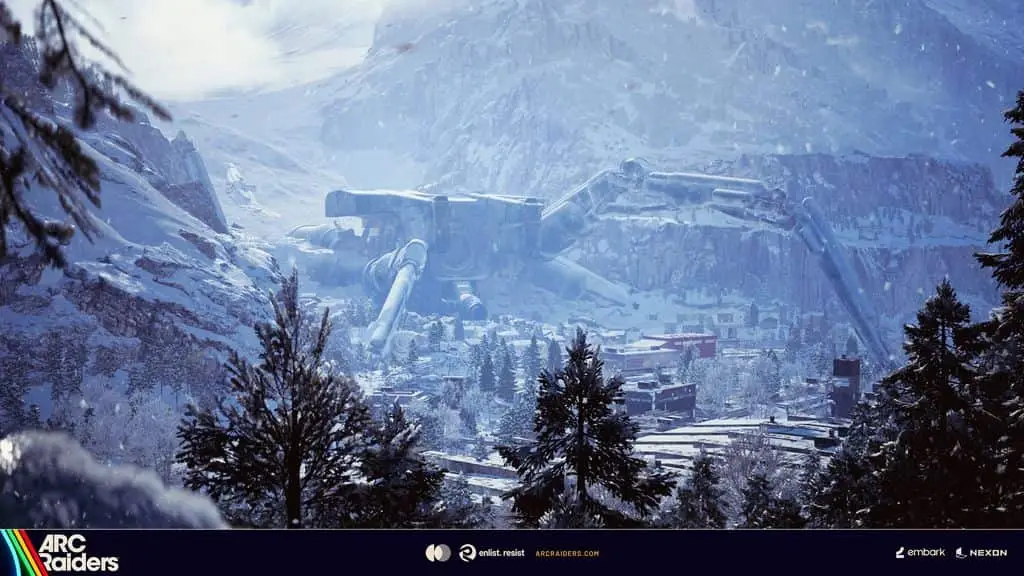 ARC Raiders Frozen Trail ganha mapa e 3 inimigos em outubro