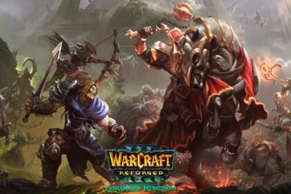 Arte oficial de World of Warcraft: Forever, com o slogan "Warcraft, agora e para sempre", revelado na BlizzCon 2026