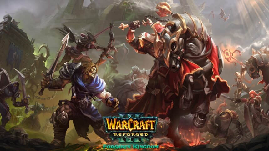 Arte oficial de World of Warcraft: Forever, com o slogan "Warcraft, agora e para sempre", revelado na BlizzCon 2026