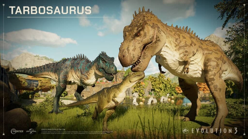 Jurassic World Evolution 3 Tarbosaurus chega na DLC Prehistoric East