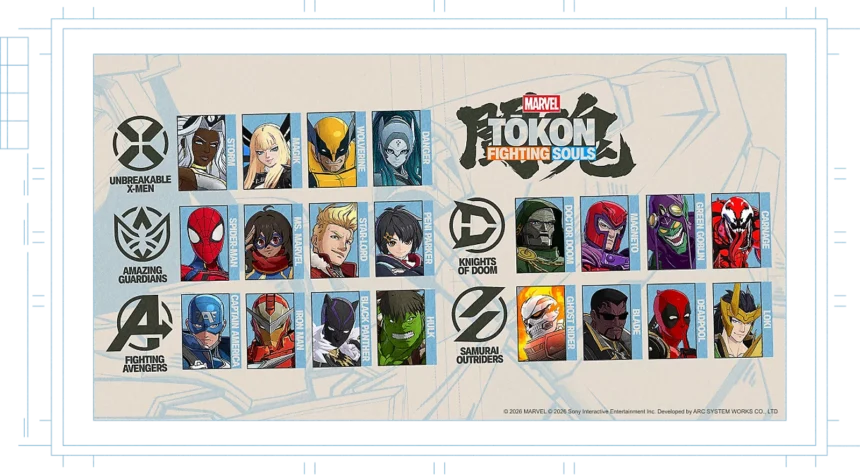 personagens Marvel Tokon