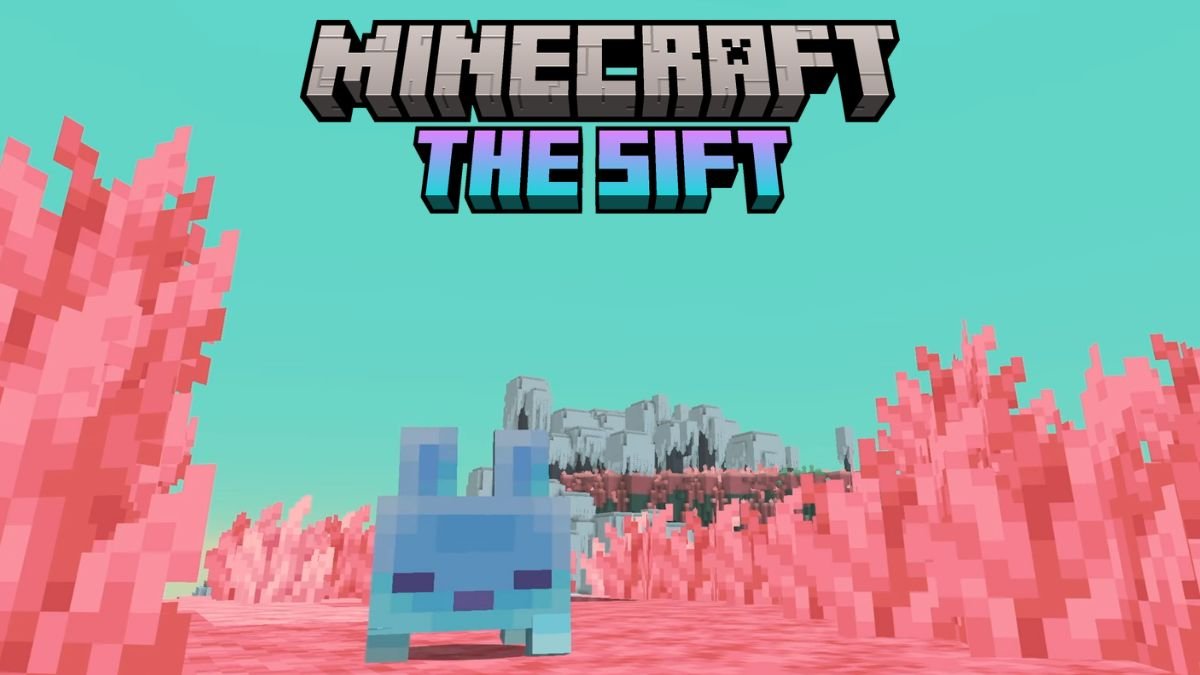 Arte oficial de Minecraft Dungeons II mostrando a conexão com The Sift, a nova dimensão de Minecraft