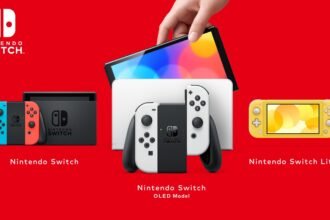 Nintendo Switch original, Lite ou OLED