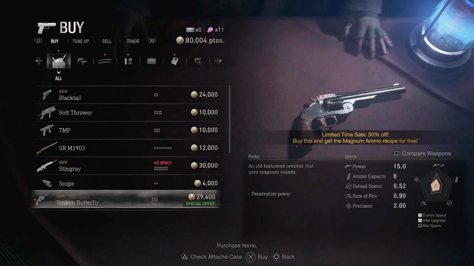 Magnum: Broken Butterfly