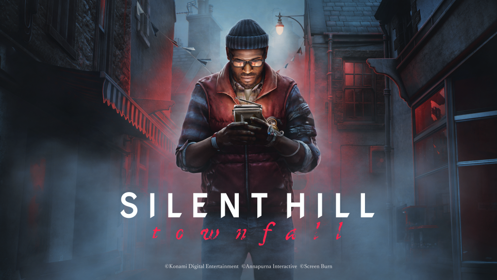 Arte oficial de Silent Hill Townfall, jogo da Konami para PS5 e PC